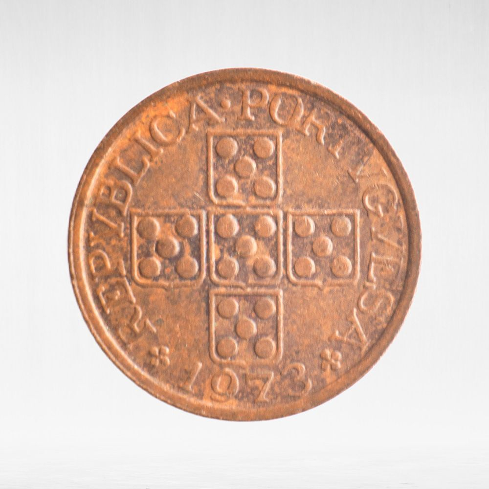 Portugal, 20 Centavos, 1973, VF