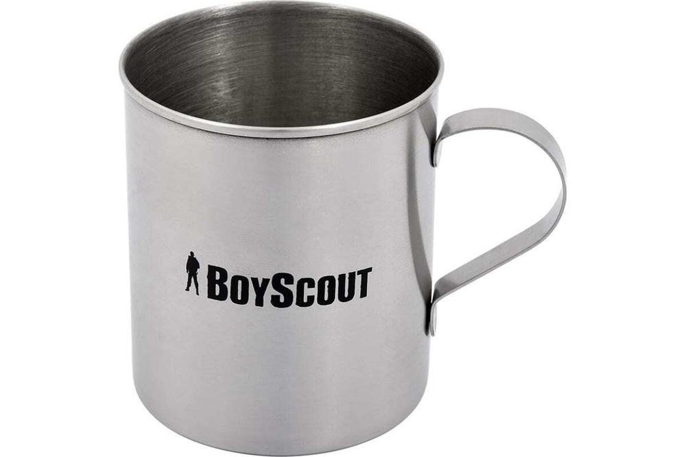 КРУЖКА BOYSCOUT ТУРИСТИЧЕСКАЯ ИЗ НЕРЖ/СТАЛЬ 400МЛ 61156