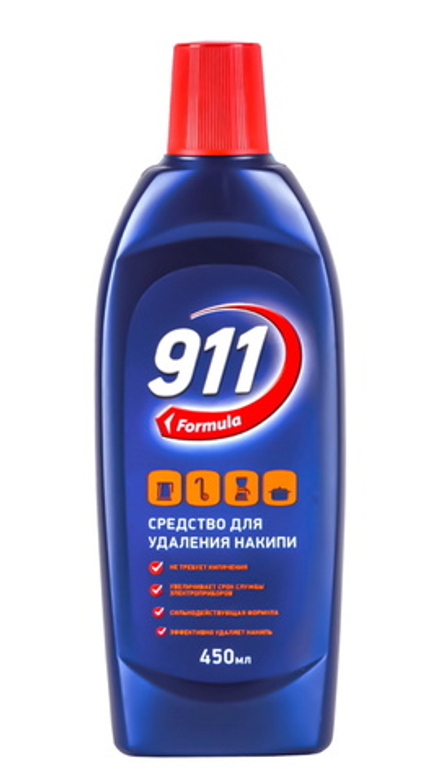 Средство для удаления накипи "911" 450мл. Sellwin PRO