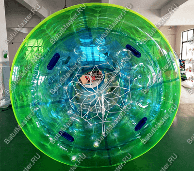 Аттракцион Водный роллер (Гидророллер) ПВХ «Перекати-поле» 2.4*2.2*2.2 м