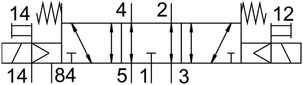 CDVI5.0-MT2H-5/3ES Распределитель с электроуправлением