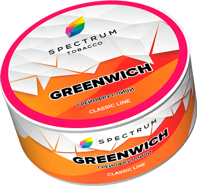 Табак Spectrum Classic Line - Green Wich 25 г