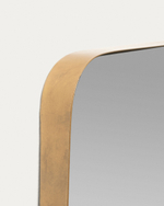 Зеркало настенное Orsini металлическое золотое 55 x 150,5 см