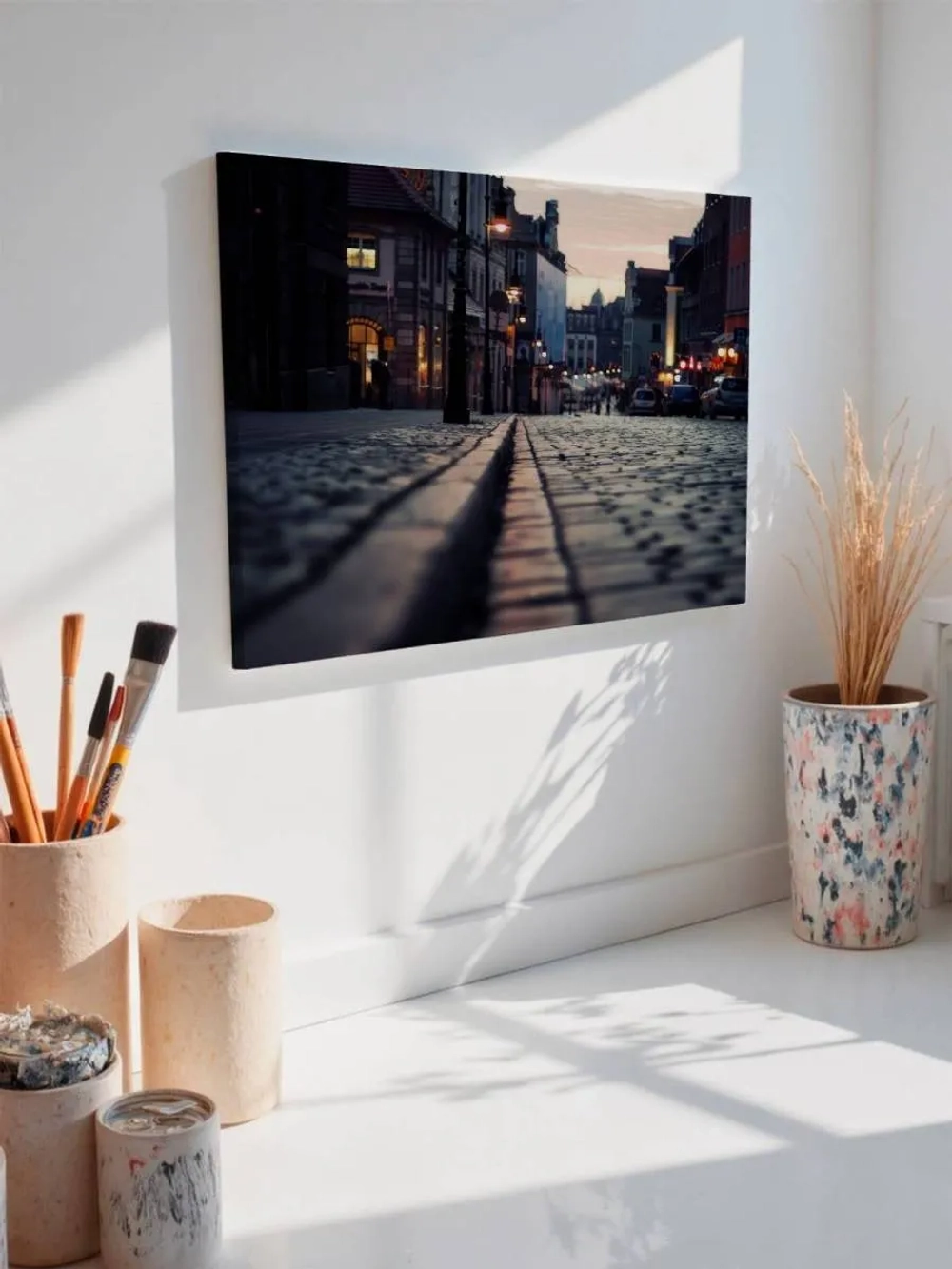 Картина на стену 40 X 50 Городская улица