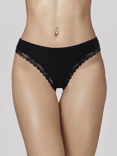 Трусики-слипы из мягкого микромодала с заниженной талией (Размер: L) (Цвет: сиреневый)