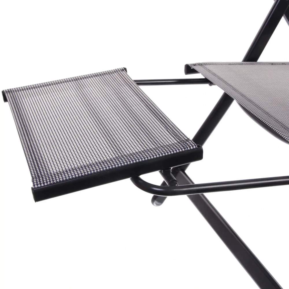 Кресло-шезлонг складное «Дачная симфония» DS-L21, 78*63*110 см, с регулировкой положения спинки