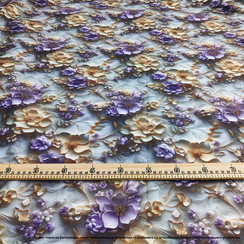 Мако-сатин s60 5D принт №11 | ш.250 см | 120 г/м² | хлопок-100%