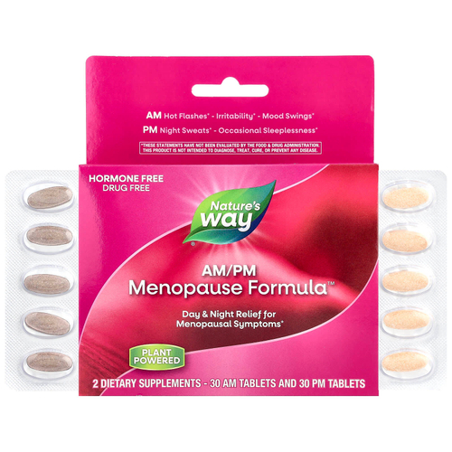 Nature's Way, AM / PM Menopause Formula ™, 60 таблеток