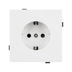 Механизм электрической розетки SCT-TENDO-MEU1-PL-WH (230V, 16A) (Arlight, Белый) 054078