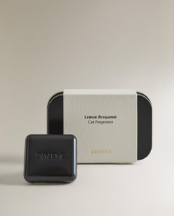 Zara Home Ароматизатор для автомобиля Lemon Bergamot 20 мл, аромат свежий цитрусовый, Горчичный