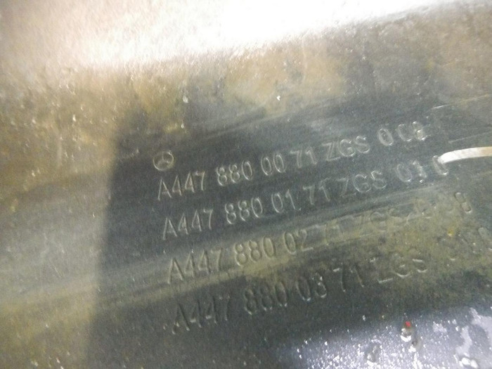 Бампер задний Mercedes V W447 (2014-н.в.)