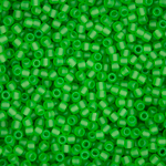 Японский бисер TOHO Round 11/0 (№7F), прозрачный матовый