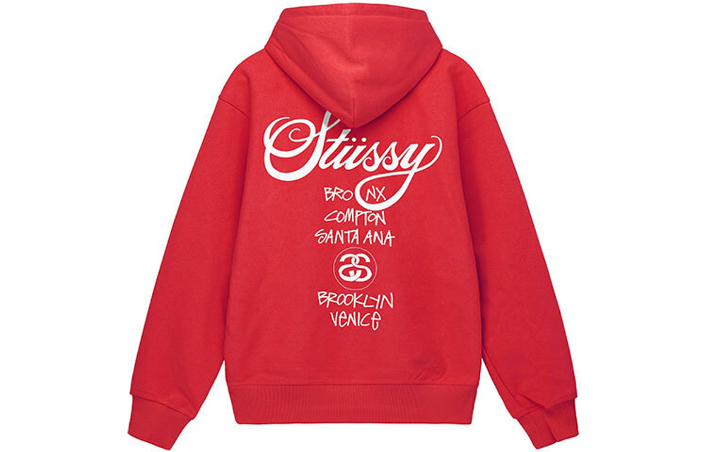 Худи Stussy World Tour Hoodie, 3923713