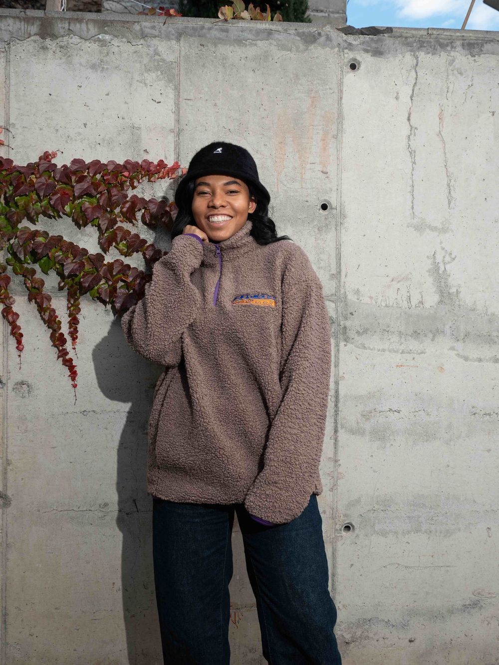 Толстовка Правда x Anteater Шерпа кофе