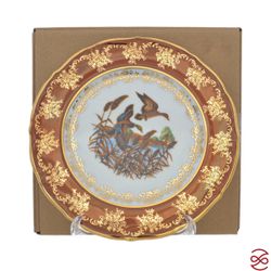 Набор тарелок Repast Охота красная Мария-тереза 21см (6 шт)