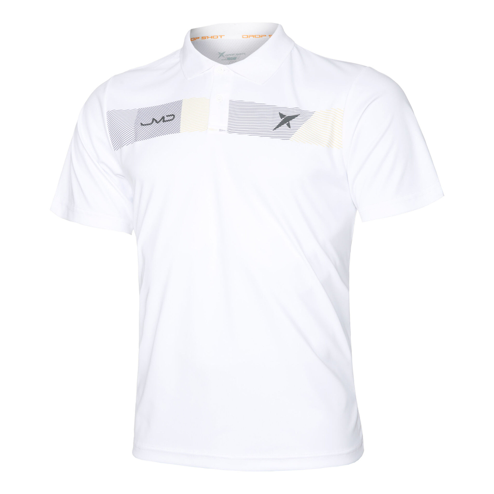 Мужское теннисное поло Drop Shot Koa JMD Polo Men - White