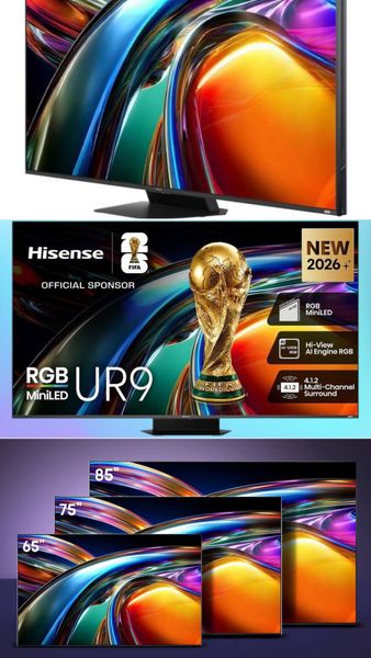 Hisense RGB MiniLED телевизор с разъемом DisplayPort