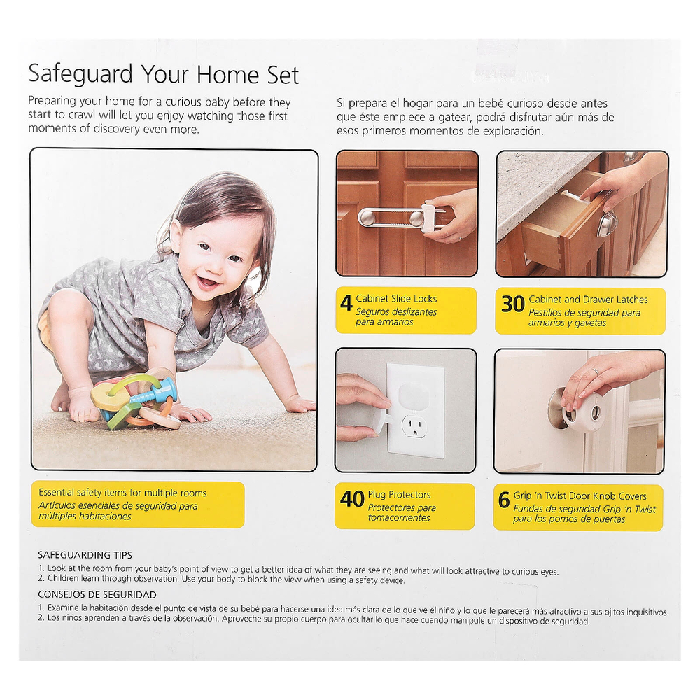 Safety 1st, Safeguard Your Home, набор для защиты вашего дома, 80 шт.