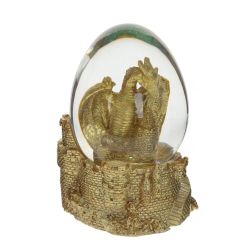 GAEM Фигурка декоративная в стекл.шаре "Дракон", D 7 см, L7,5 W7 H10,5 см, 2в.