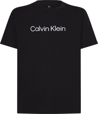 Мужская теннисная футболка Calvin Klein PW SS T-shirt - черный