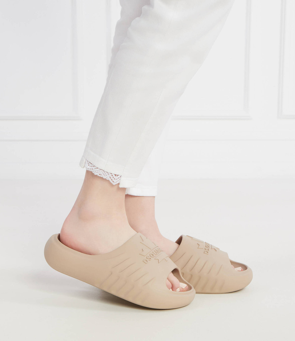 Шлепанцы Dumbo Dsquared2 - бежевый(FFW0025 17200001)