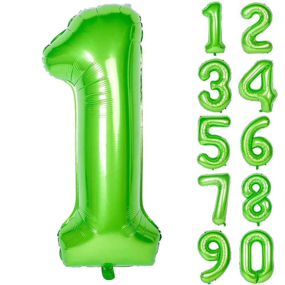 К Цифра 1 Лайм