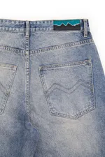 Джинсы Magamaev Bigger M acid washed серые