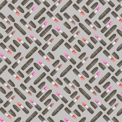 Помады на сером