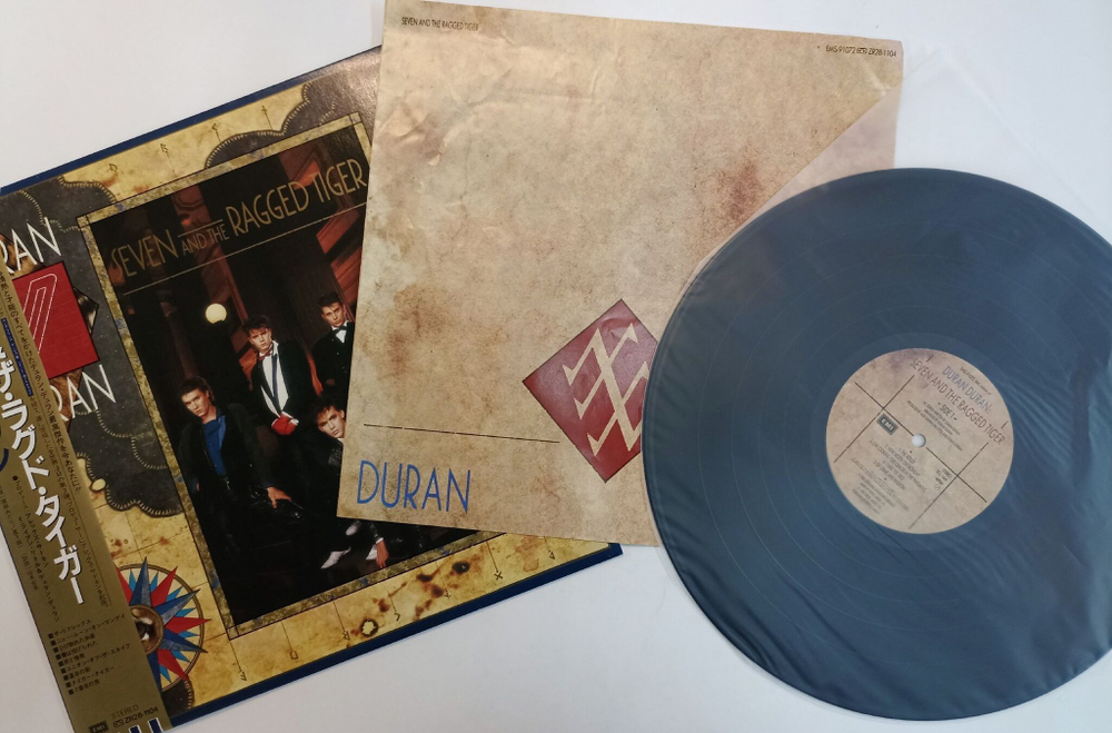 Винтажная виниловая пластинка LP Duran Duran Seven And The Ragged Tiger (Japan 1983)
