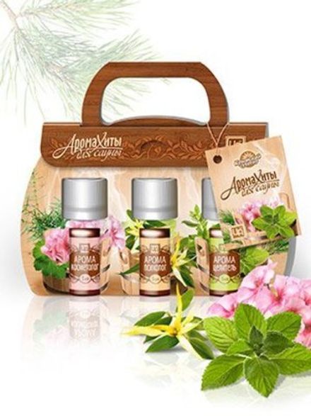 Композиции эфирных масел "АромаХиты для сауны"
