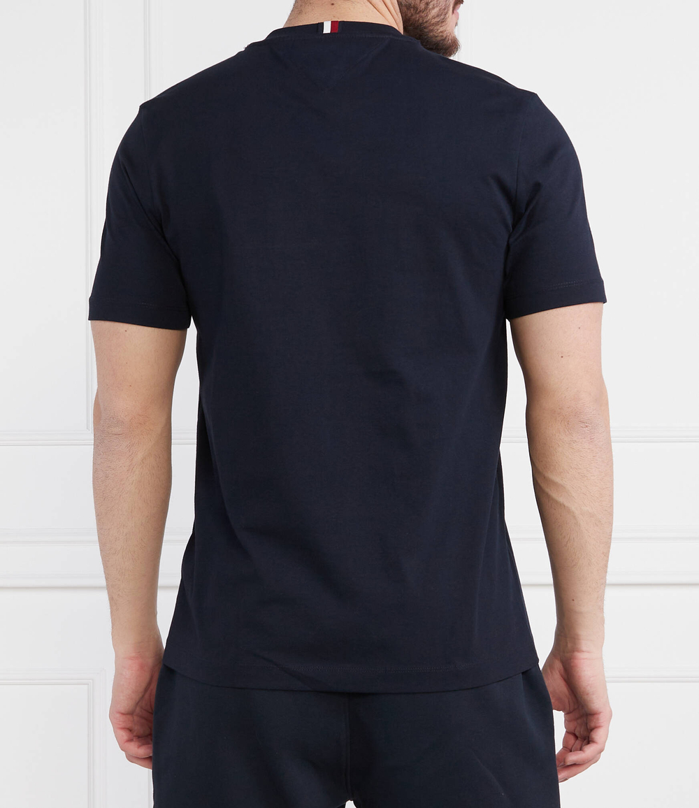 Футболка SMALL IMD Tommy Hilfiger - темно-синий(MW0MW30054)