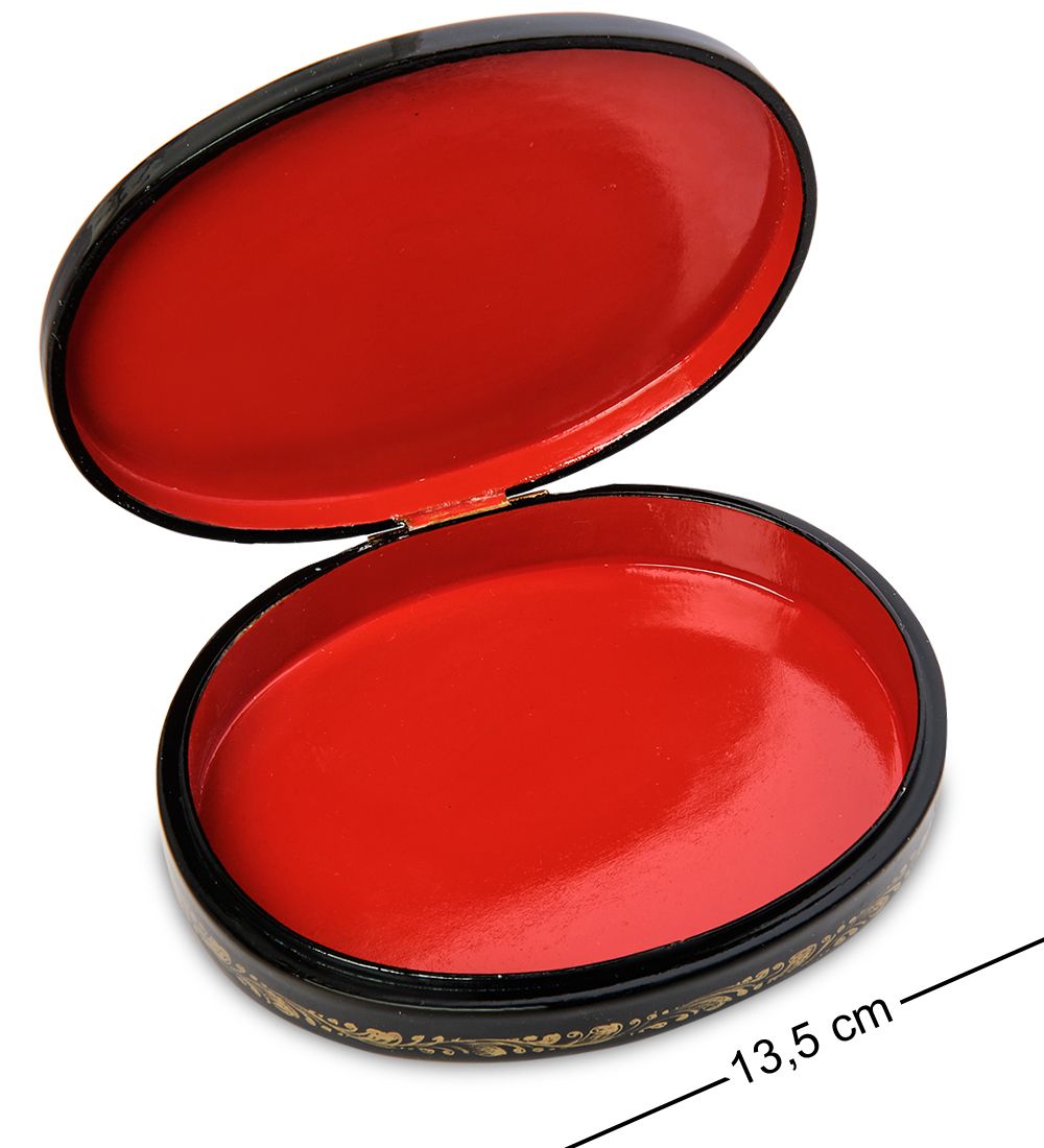 Народные промыслы ШК-45/ 9-B Шкатулка «Глухарь» исп. Орлова