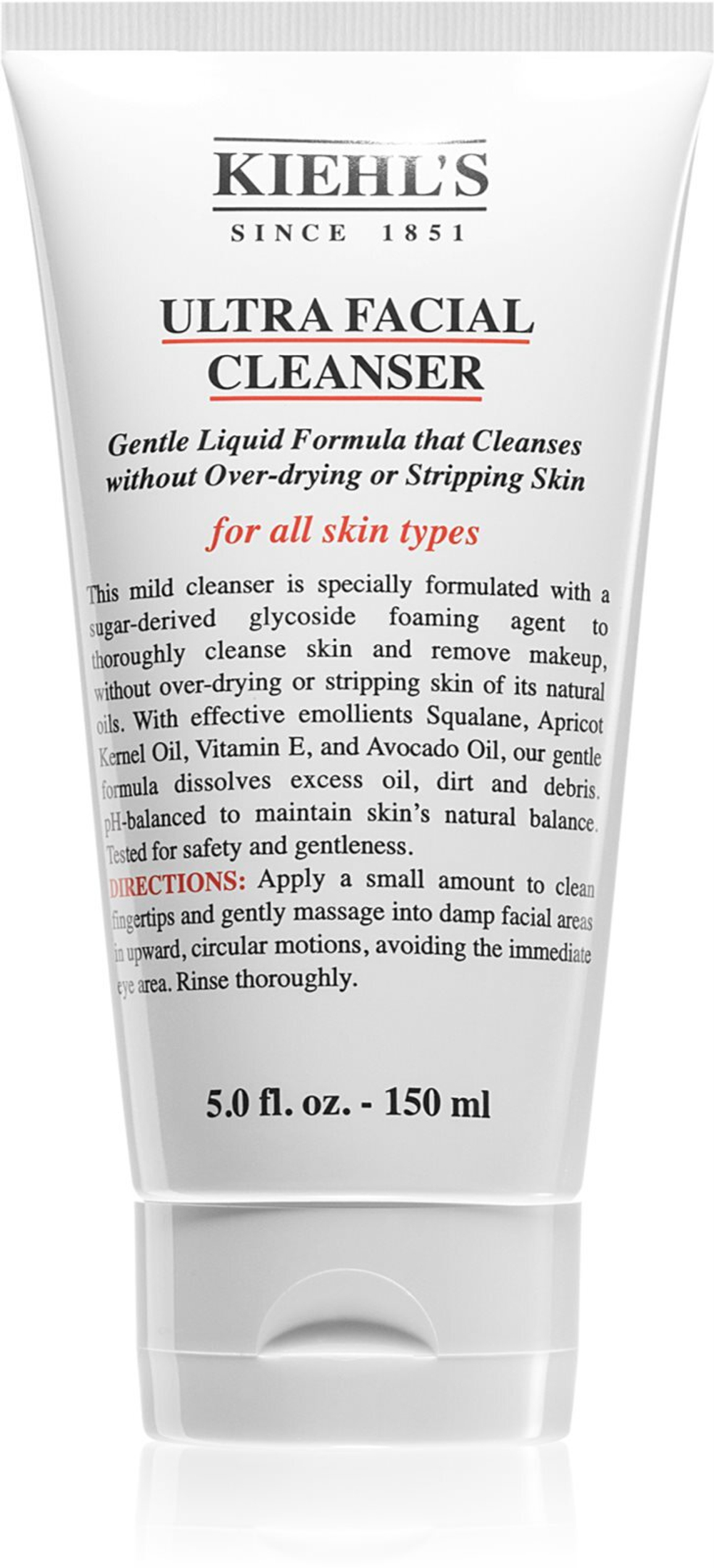 Kiehl's Ultra Facial Cleanser - нежный очищающий гель для всех типов кожи /   150  ml  / GTIN 3605970024192