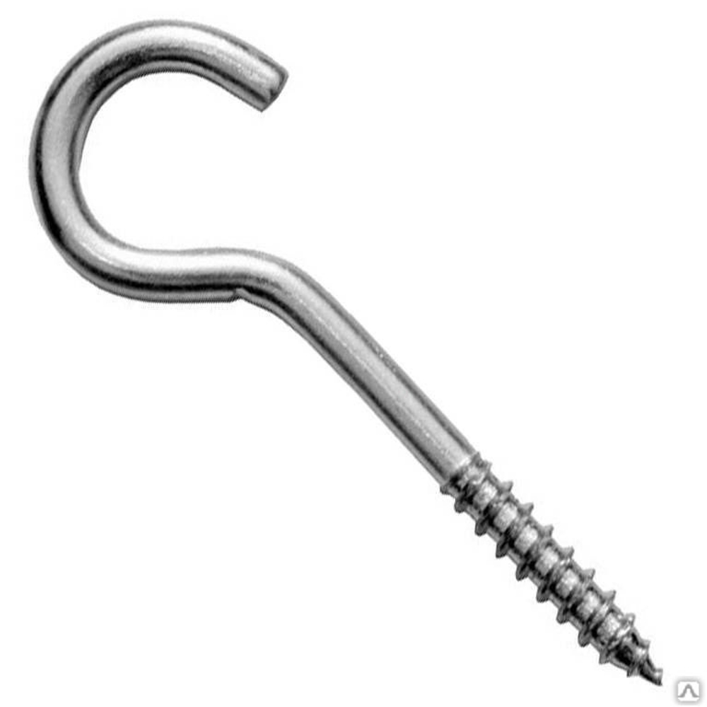 СВФС Крючок полукруглый С-образный 6,0х40 (2 шт) пакетик