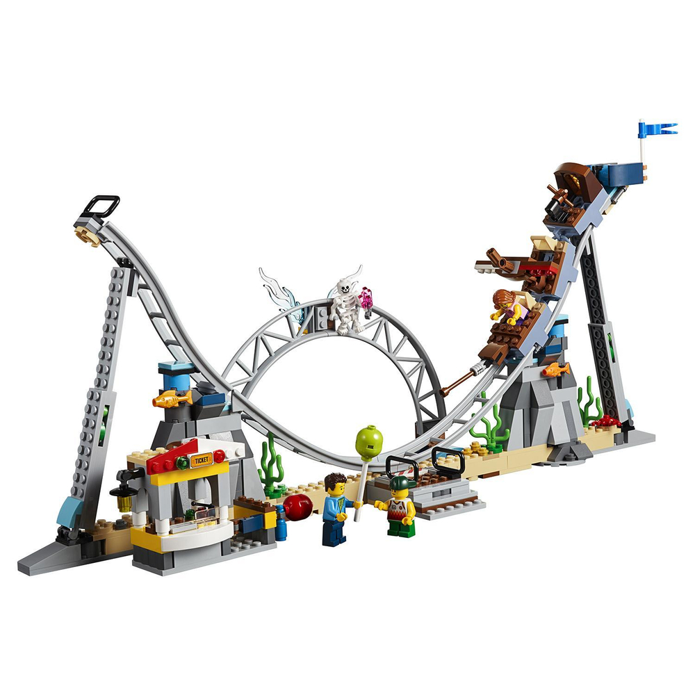 LEGO Creator: Аттракцион «Пиратские горки» 31084 — Pirate Roller Coaster — Лего Креатор Создатель