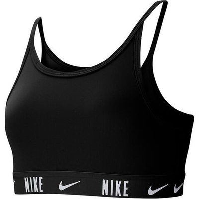 Топ для девочки теннисный Nike Trophy Bra G - black/black/white