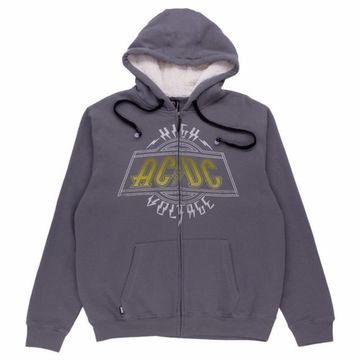 Толстовка AC/DC  с наушниками на молнии