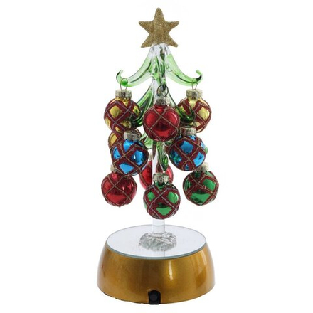GAEM Изделие декоративное "Ёлка" с подсветкой (AAx3 н/п), L8,5 W8,5 H20 см