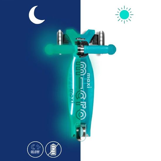 Самокат Maxi Micro Deluxe Glow Plus LED