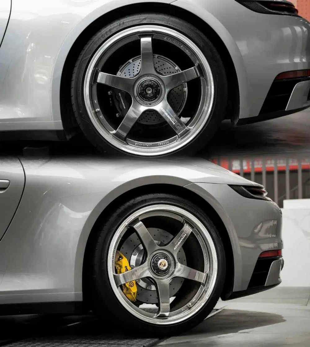 Усиленная тормозная система InSpeed Porsche 911 911.1 / 912 / Carrera / Targa 4 / GT4 RS Порше Тормоза Суппорт диски Колодки