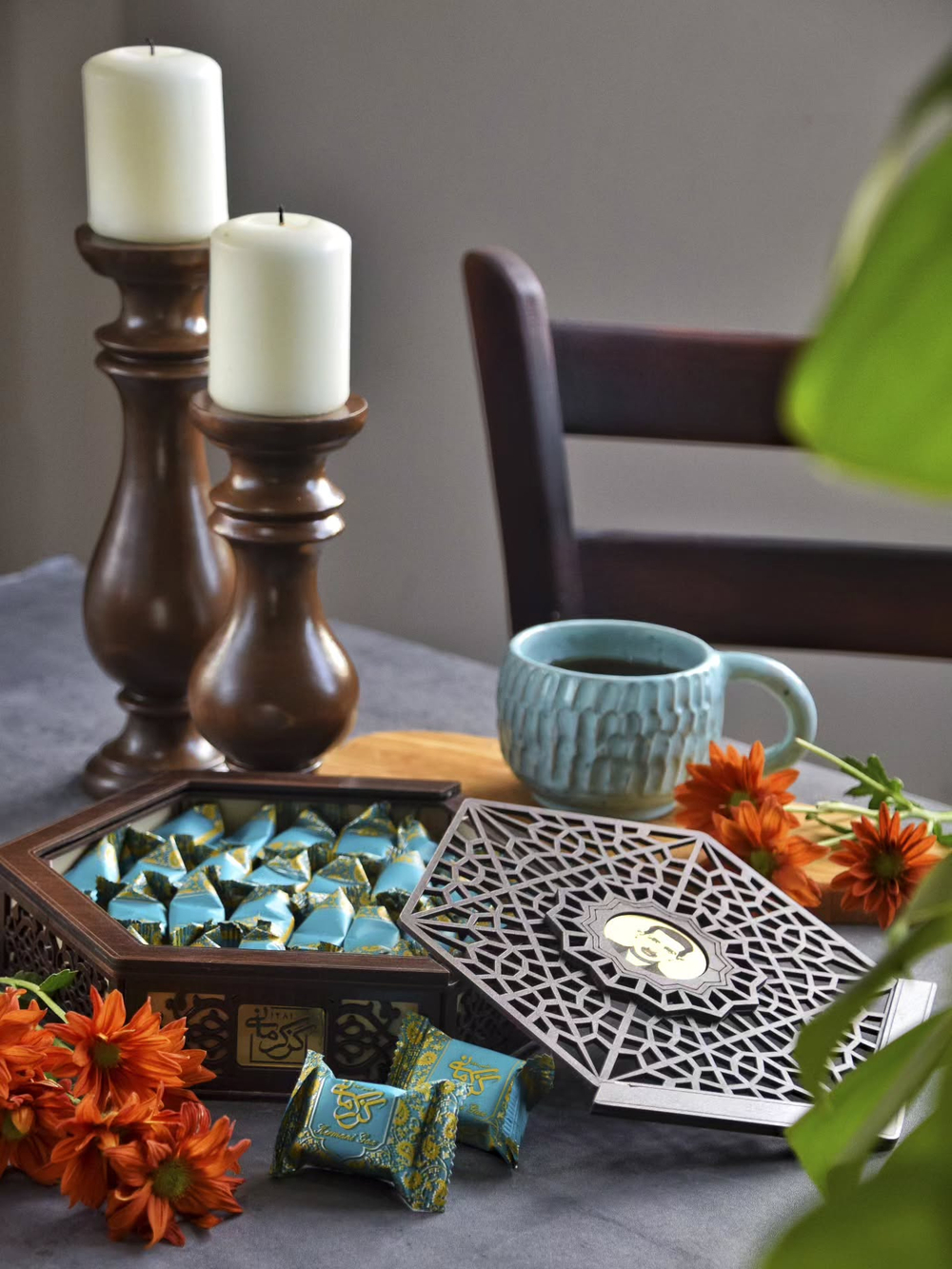 Гяз логме 28% фисташки Kermani премиум деревянный бокс 300 гр 10220355 Иран