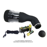 Мастурбатор-вагина с ротацией Rotation Lover (Цвет: черный)