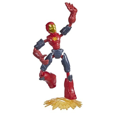Hasbro Avengers Bend and Flex - Фигурка 15 см Fire Mission Iron Man F4964