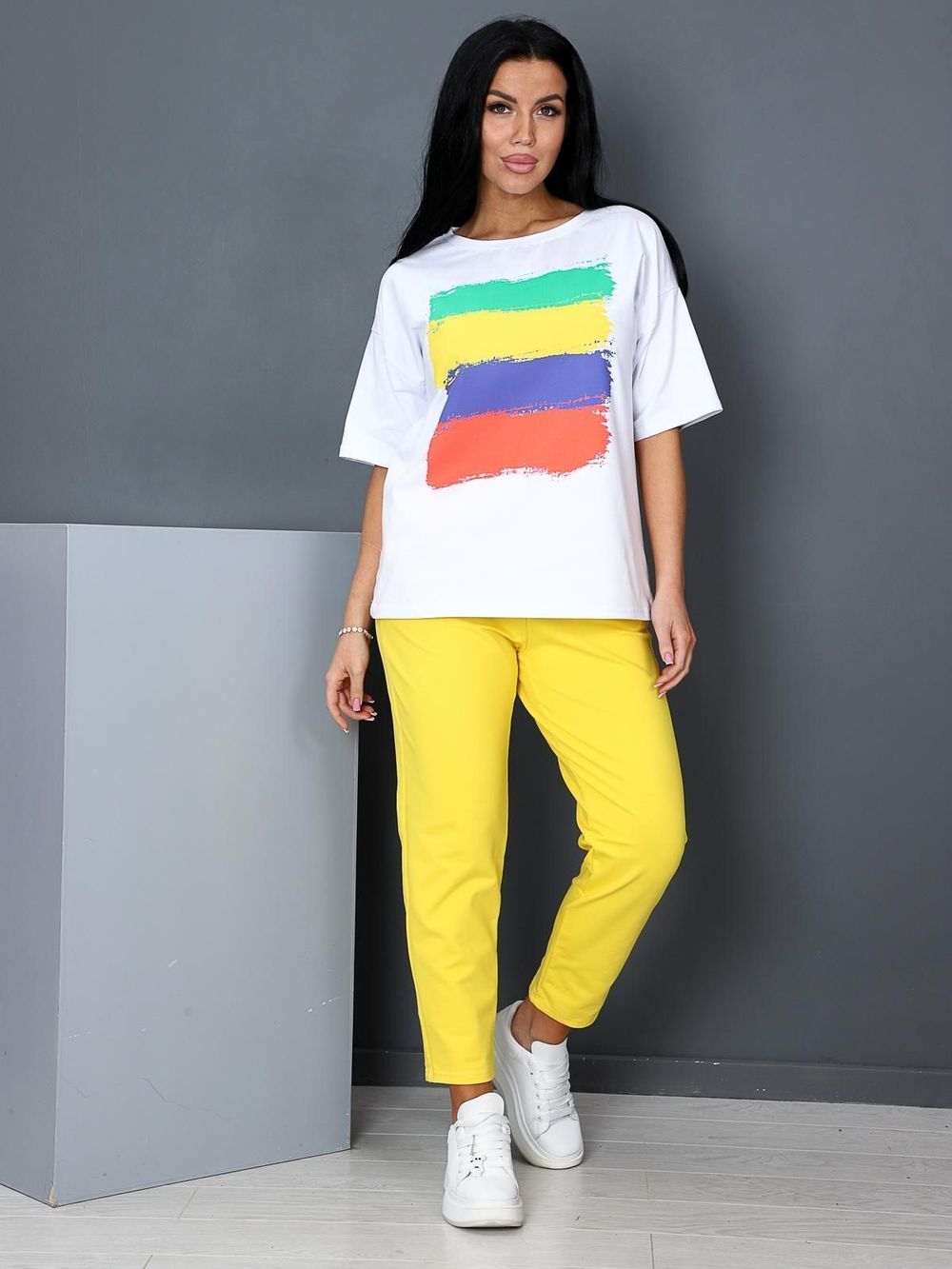 Поп-арт - костюм желтый Iv-capriz (Акция)