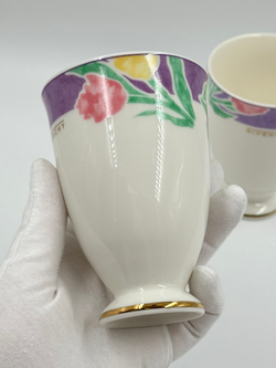 Стакан с фиолетовой каймой Givenchy by Yamaka