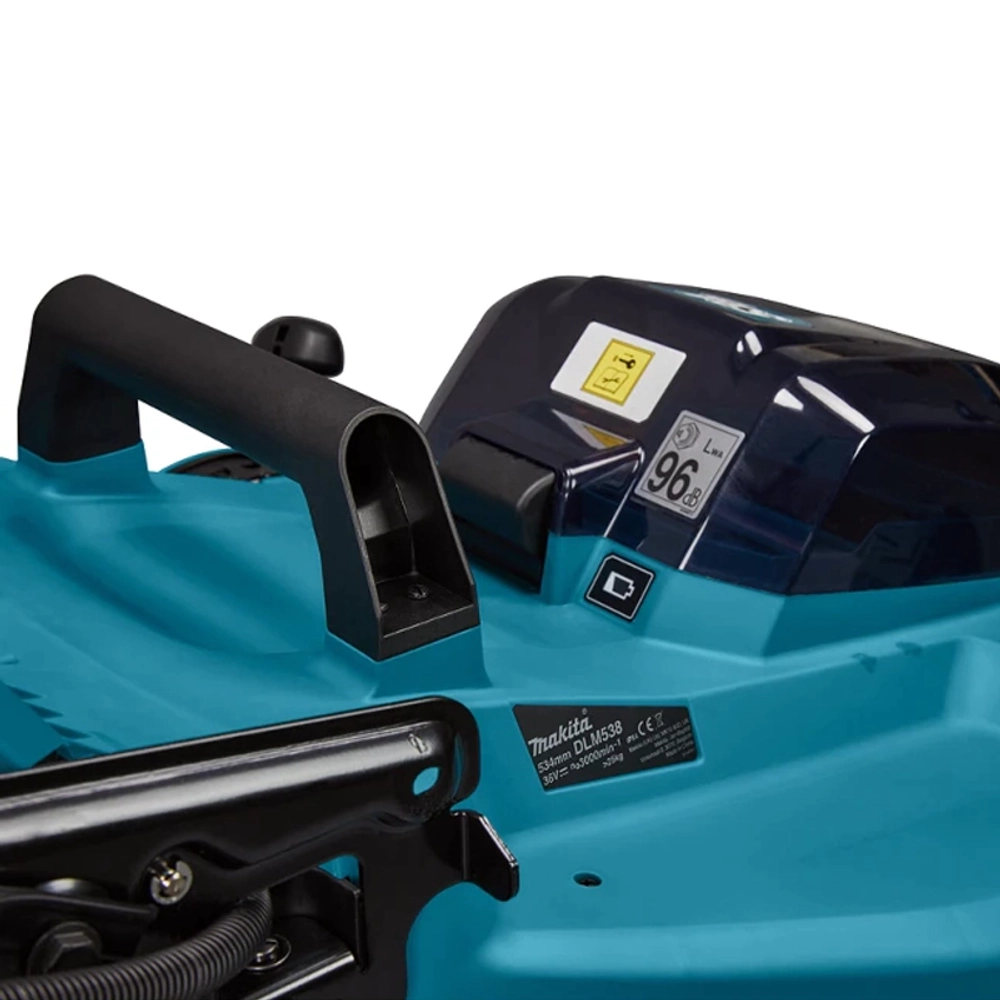 Газонокосилка аккумуляторная Makita DLM538Z 36В (без АКБ и ЗУ) нож 53 см, DLM538Z