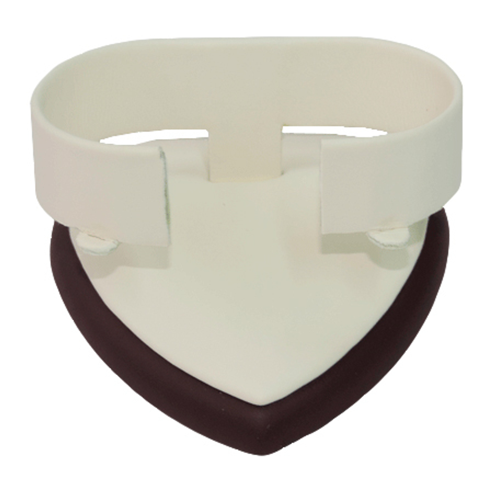 Подставка для часов/горизонтальная скоба 16 мм./накладка/основание сердечко