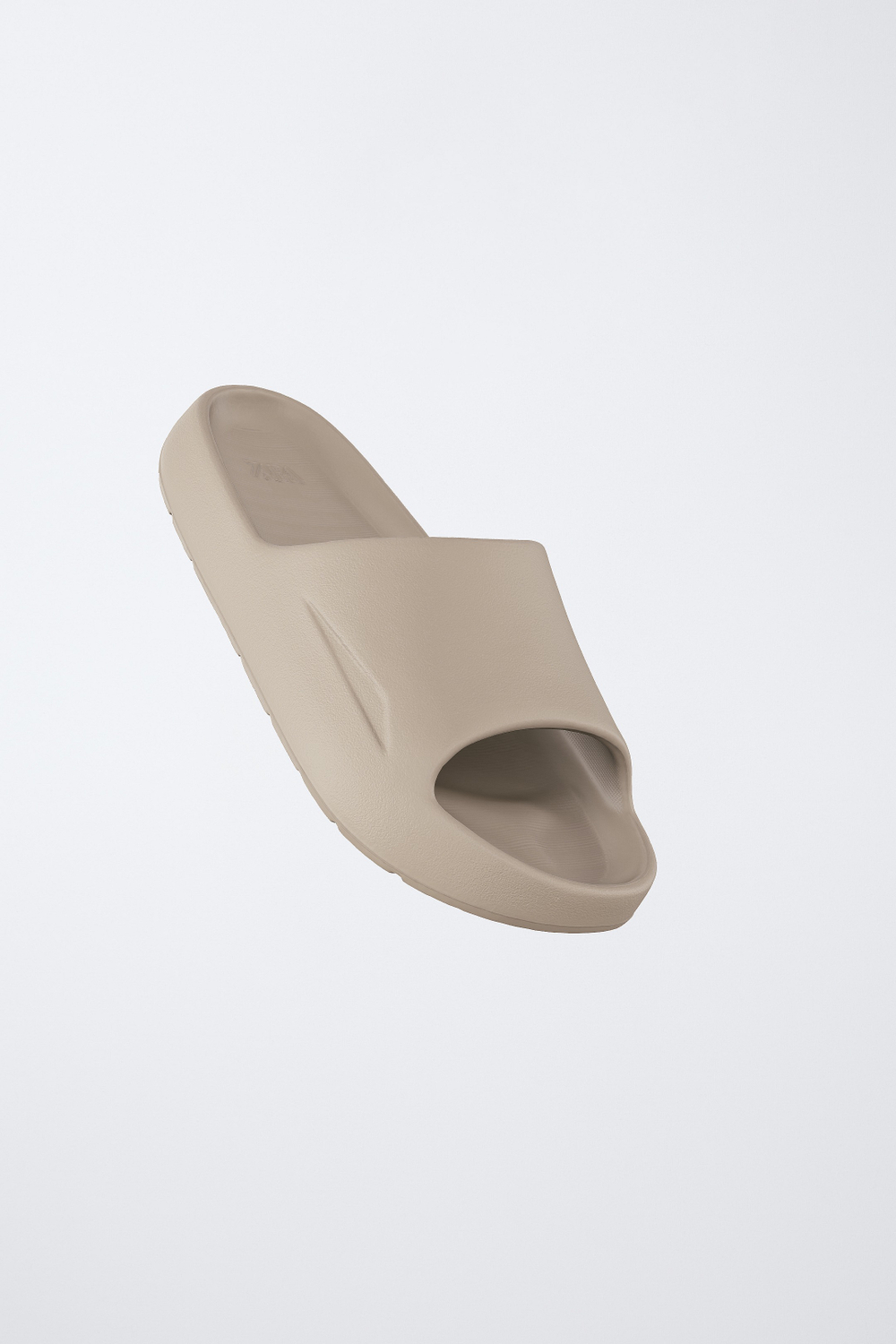 ZARA ТАПОЧКИ ДЛЯ ПЛЯЖА, ЭКРЮ