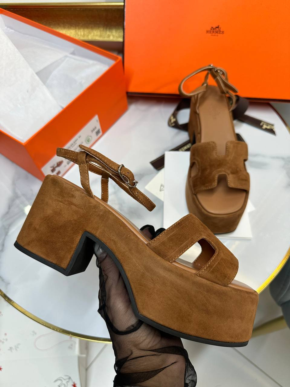Босоножки Hermes