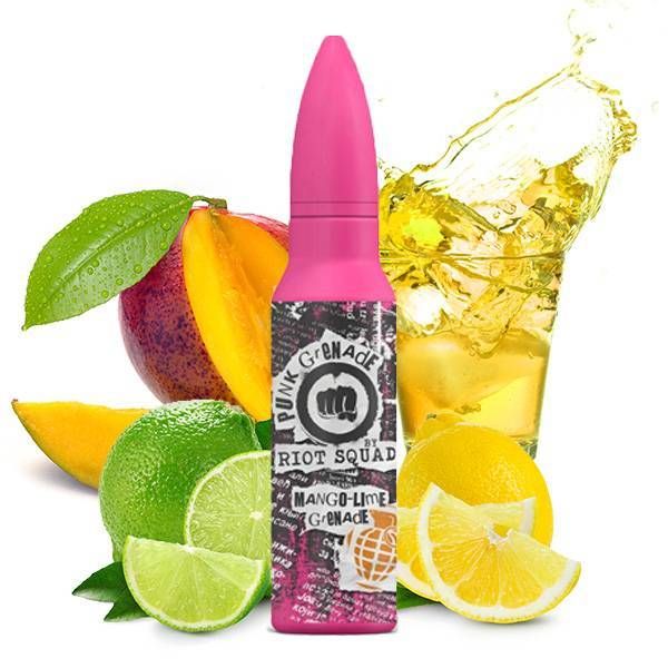 Купить Riot Punk Grenade Original - Mango Lime Grenade 60 ml